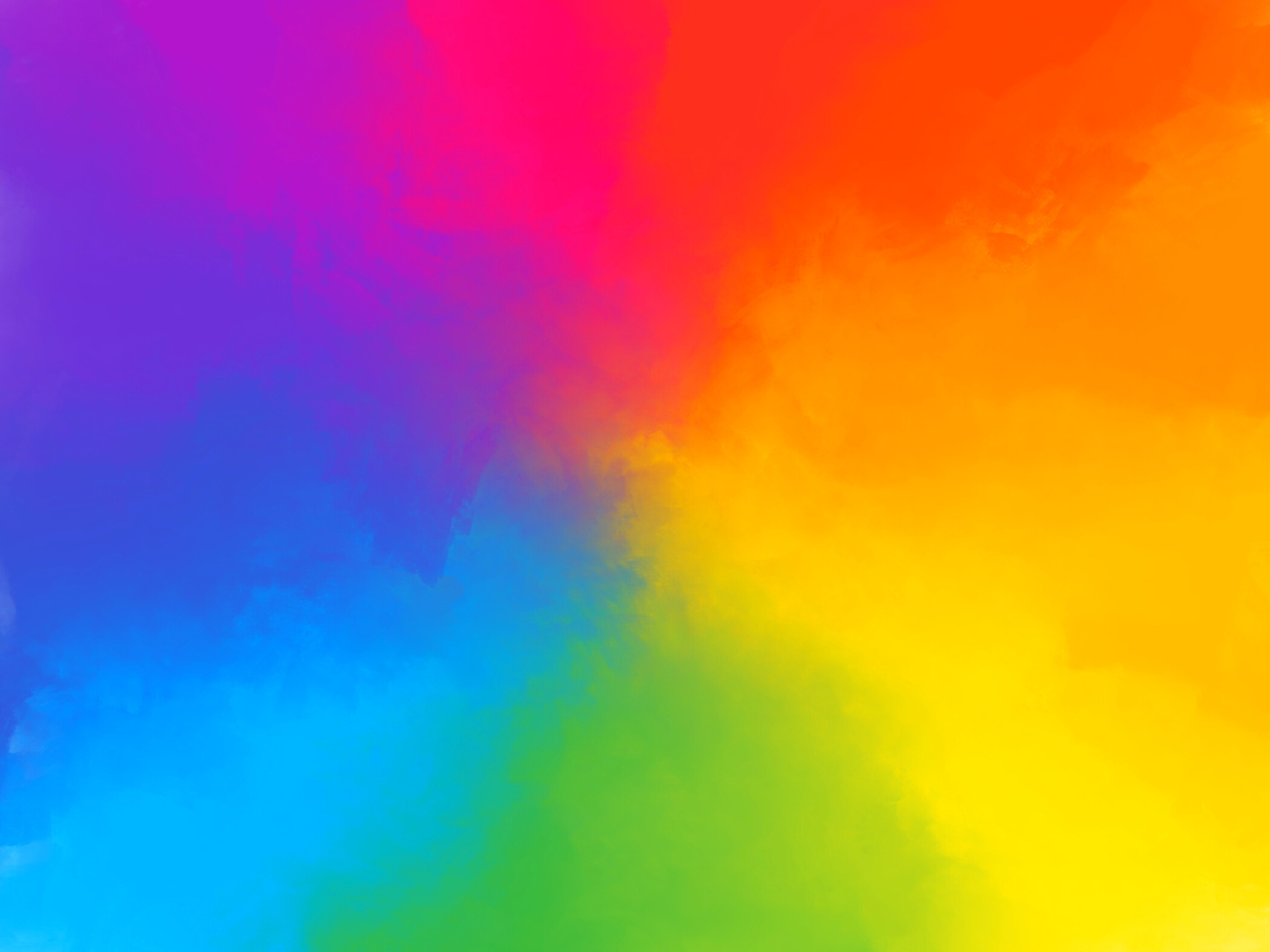 Colorful Rainbow Watercolor Background